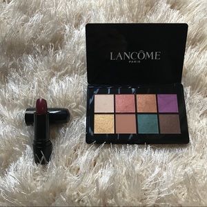 Authentic New Lancôme Eye shadow palette+lipstick